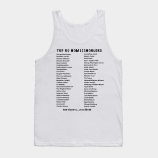 Top 50 Homeschoolers Tank Top